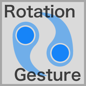 Rotation Gesture Recognizer