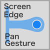 Screen Edge Pan Gesture Recognizer