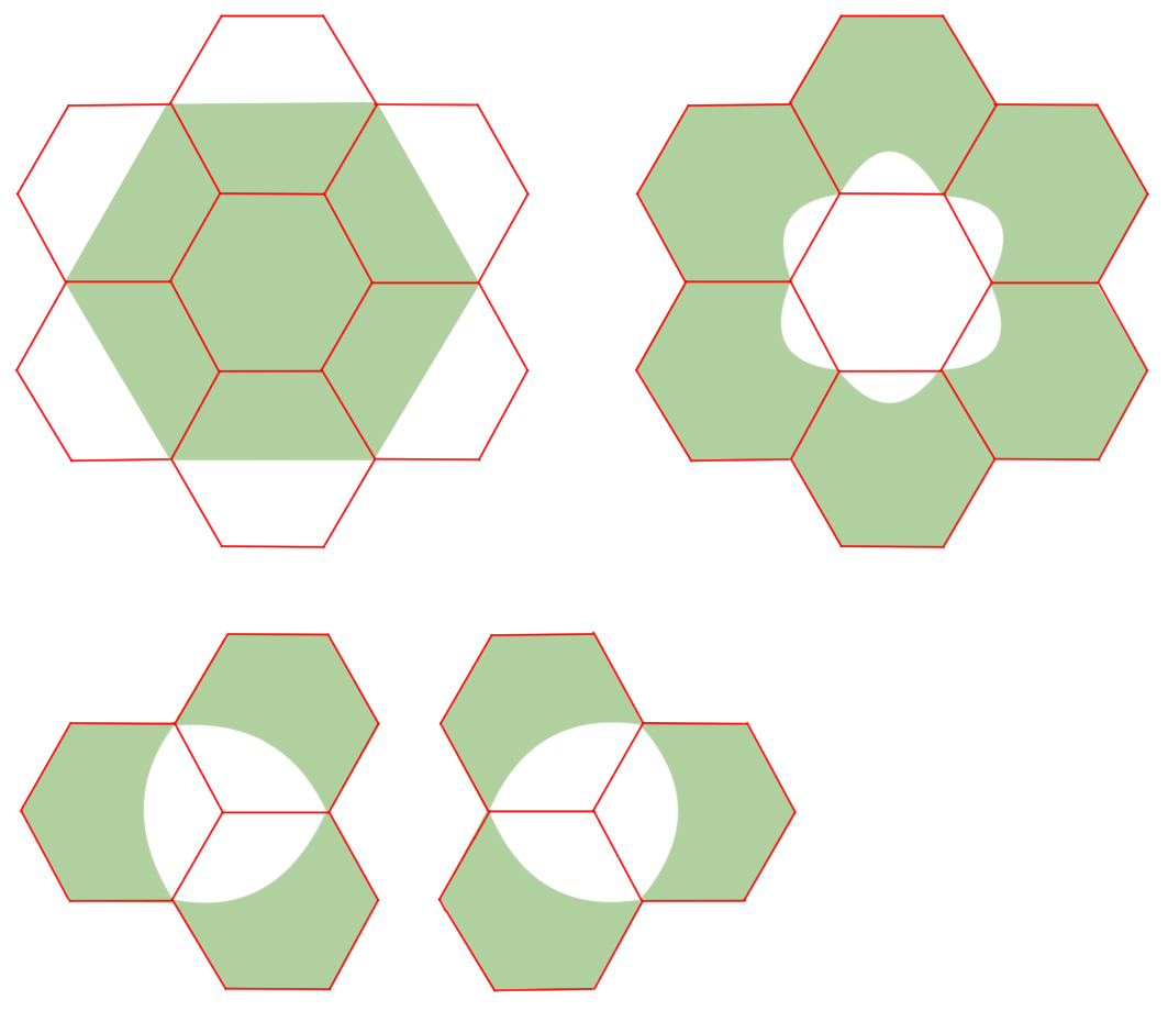 Hexagonal Tile Mapの画像の作成例