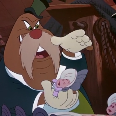 アニメで英語「セイウチが牡蠣を食べる」