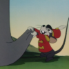 アニメで英語「ネズミがダンボの耳を持つ」